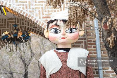 تصاویر | عروسک‌های غول‌پیکر در تبریز